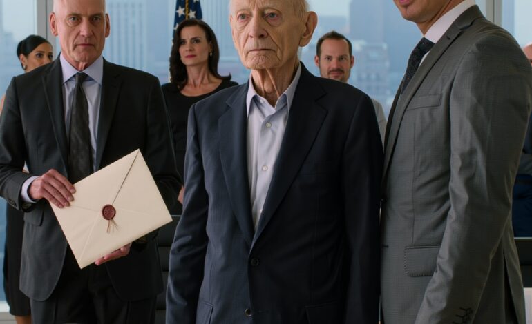 Mijn zoon zei dat ik niets zou krijgen van het testament van 178 miljoen dollar… Totdat de advocaat dit onthulde