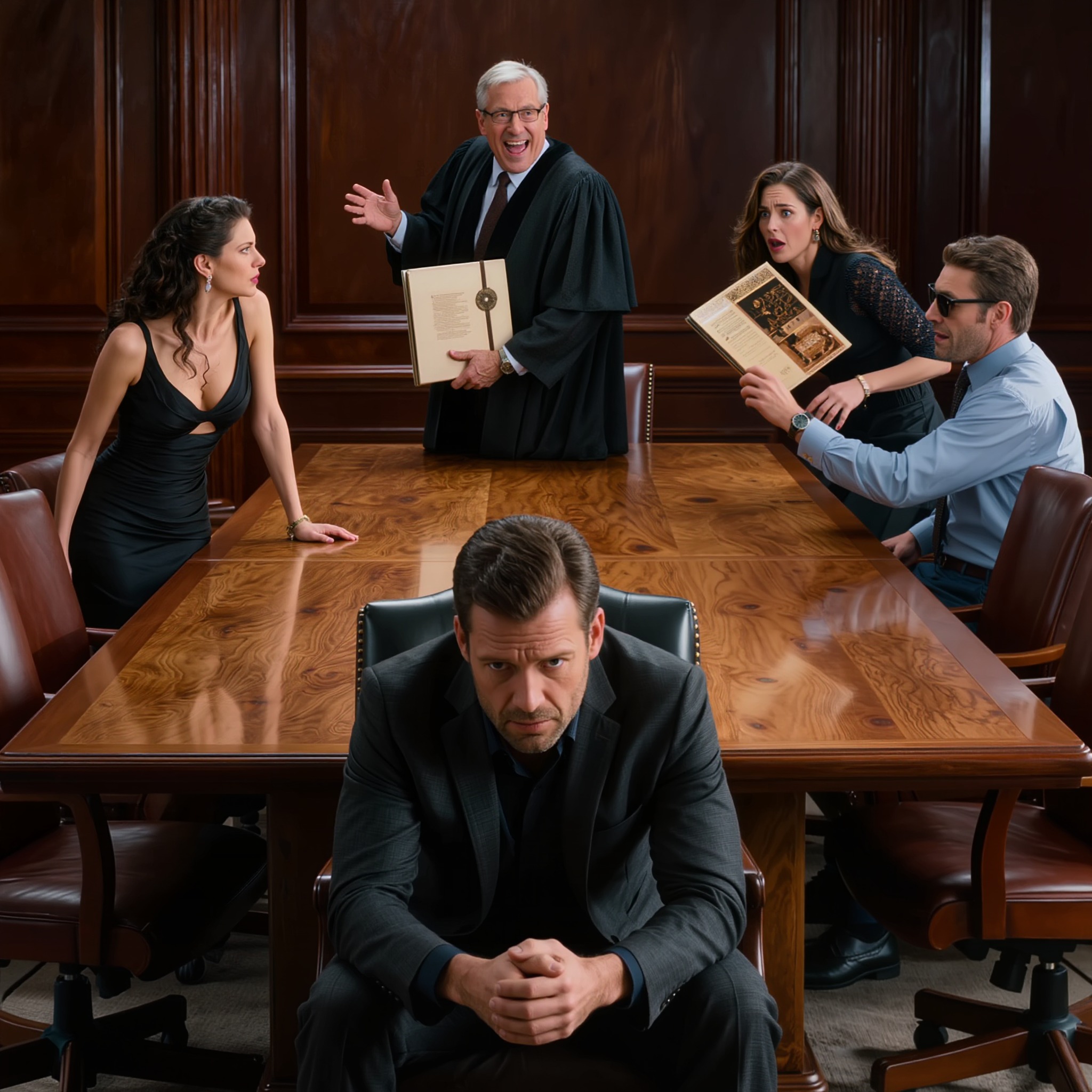 ‘Je krijgt niets, Zachary. Geen cent,’ zei mijn stiefmoeder vier dagen na de begrafenis van mijn vader, terwijl ze al de waarde van sportauto’s en penthouses aan het bepalen was met zijn vermogen van 70 miljoen dollar. Totdat de oude advocaat van mijn vader – die tijdens het voorlezen geen enkele keer had geglimlacht – zo hard begon te lachen dat hij de tranen uit zijn ogen veegde, naar een verzegelde map greep waarvan ze zwoer dat die niet bestond, en de sfeer in de kamer ijskoud maakte.’