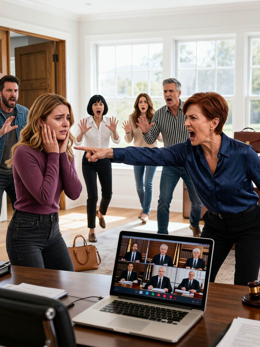 Moeder gaf me een klap omdat ik de scheiding van mijn broer niet wilde financieren – de opname ging direct naar vijf rechters…