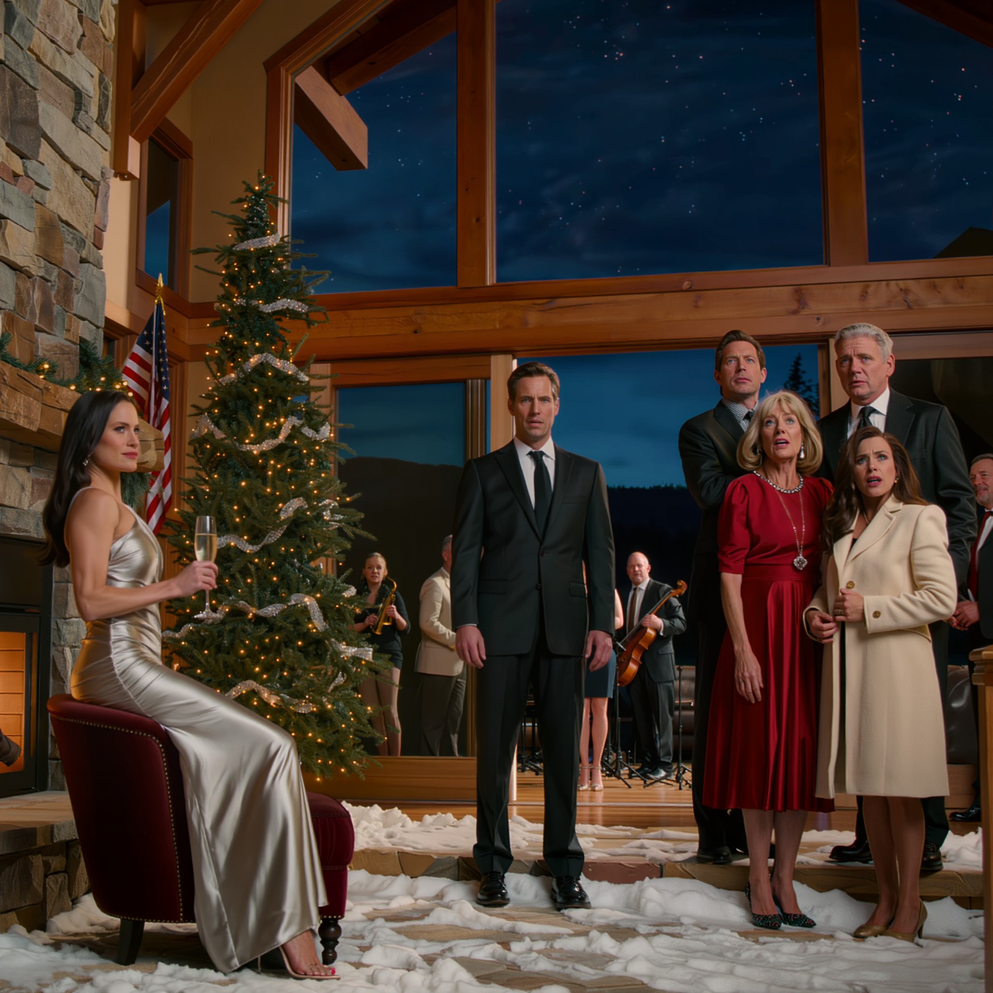 Een week voor Kerstmis hoorde ik mijn ouders en zus een feest van 50.000 dollar plannen met mijn geld – zonder het mij te vragen. Ik bleef kalm. Kerstavond? Geen kaarsen. Geen kalkoen. Alleen een ongemakkelijke stilte. Ondertussen postte ik vanuit mijn villa van 3 miljoen dollar, waar ik mijn eigen extravagante feest gaf. Mijn moeder belde me…