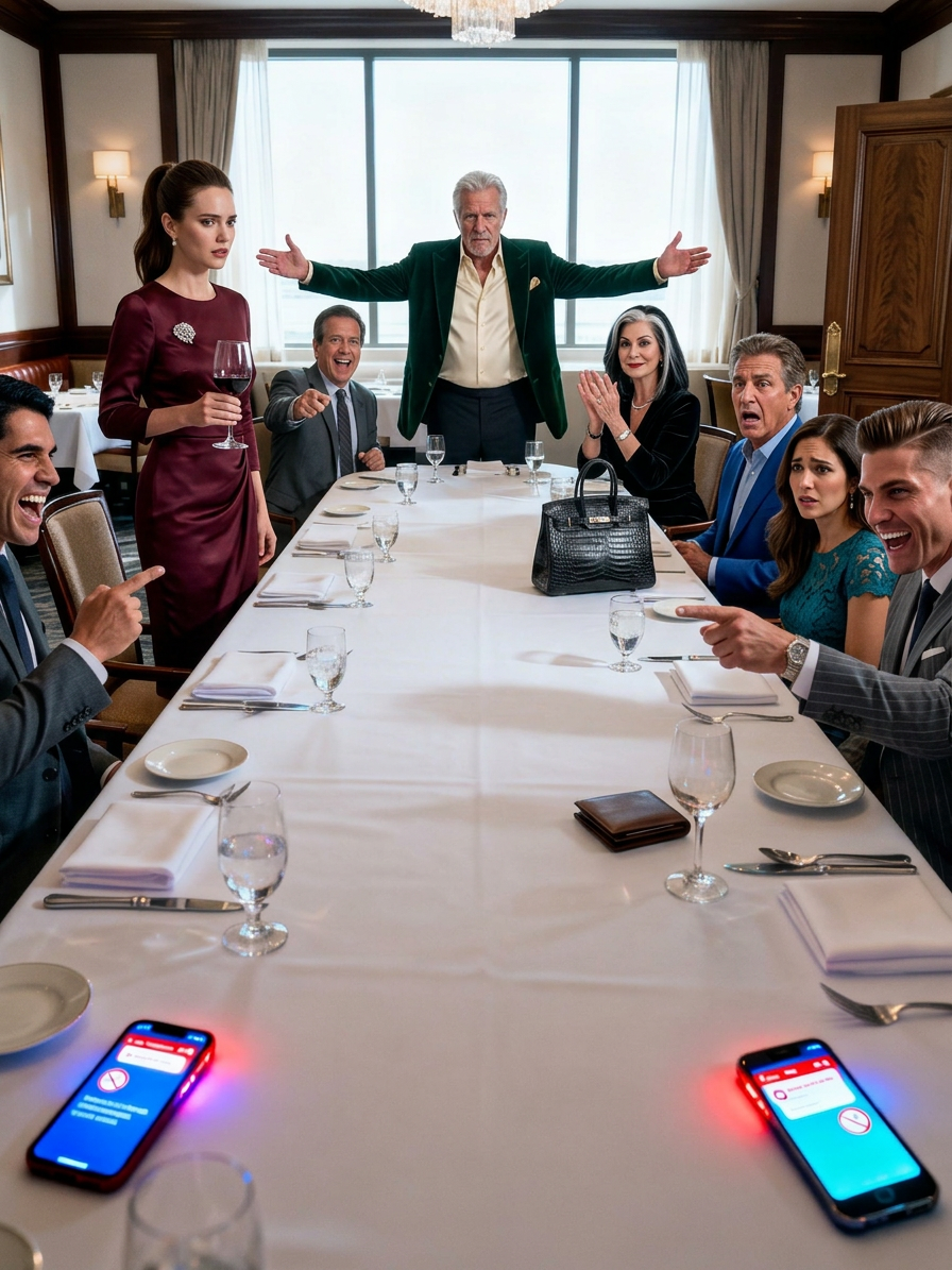 My Parents Invited Me To A Fancy Family Dinner With All My Relatives. Then My Father Stood Up And Announced To Everyone, “WE’VE DECIDED TO CUT YOU OUT OF THE INHERITANCE YOU’VE NEVER DESERVED IT.” Everyone Laughed And Agreed. I Smiled, Took A Sip, And Quietly Left 2 Days Later, Complete Family Chaos…