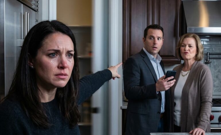 Een momentje… – Ik keek mijn man recht in de ogen en zei: