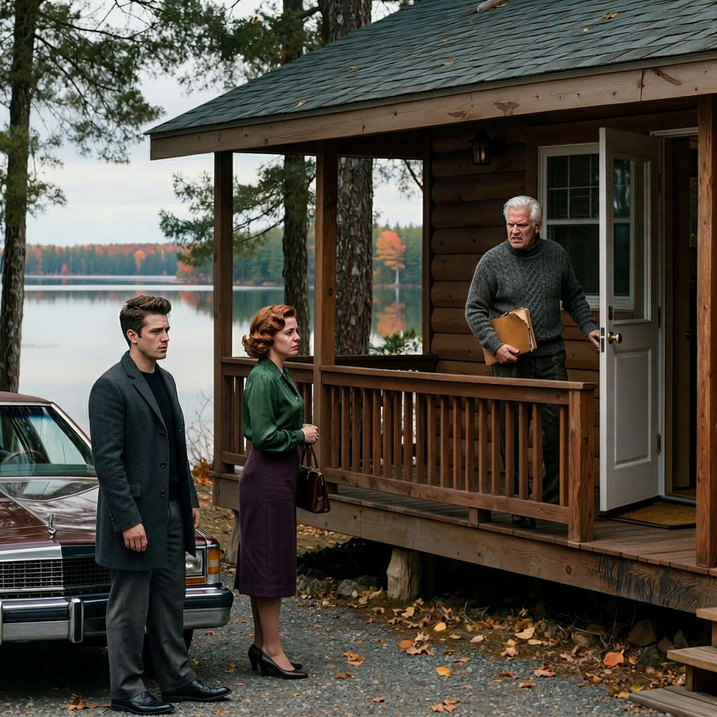 “Mijn schoondochter zei: ‘Als je er een probleem mee hebt, verkoop dan het huisje en kom terug naar Chicago’ – en stuurde vervolgens haar ouders om het huis aan het meer over te nemen waar ik 37 jaar voor had gewerkt. Ze dacht dat ik, zoals altijd, zou zwichten. Maar tegen de tijd dat hun huurauto mijn grindoprit opreed, had ik de camera’s al aan staan, een advocaat in de arm genomen en een map klaargelegd voor precies dit moment.”