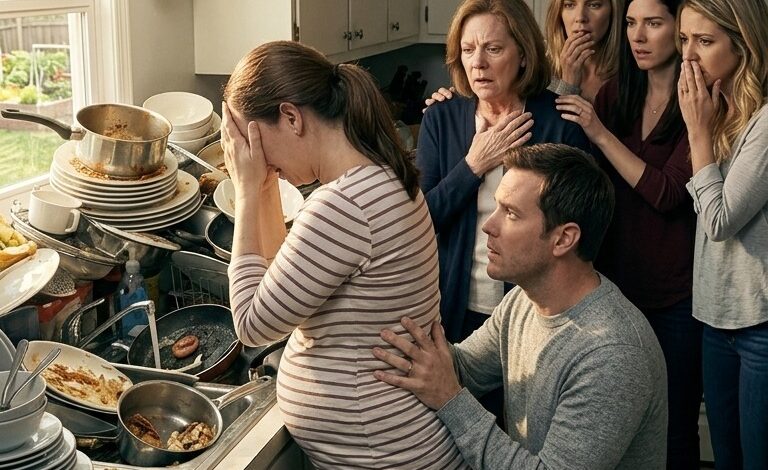 Een momentje… – Toen ik mijn vrouw, acht maanden zwanger, om tien uur