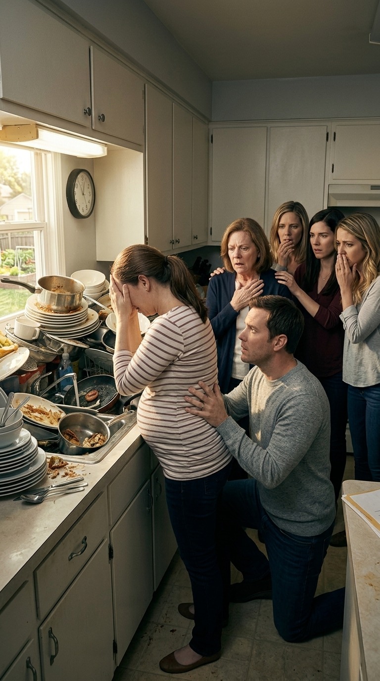Een momentje… – Toen ik mijn vrouw, acht maanden zwanger, om tien uur