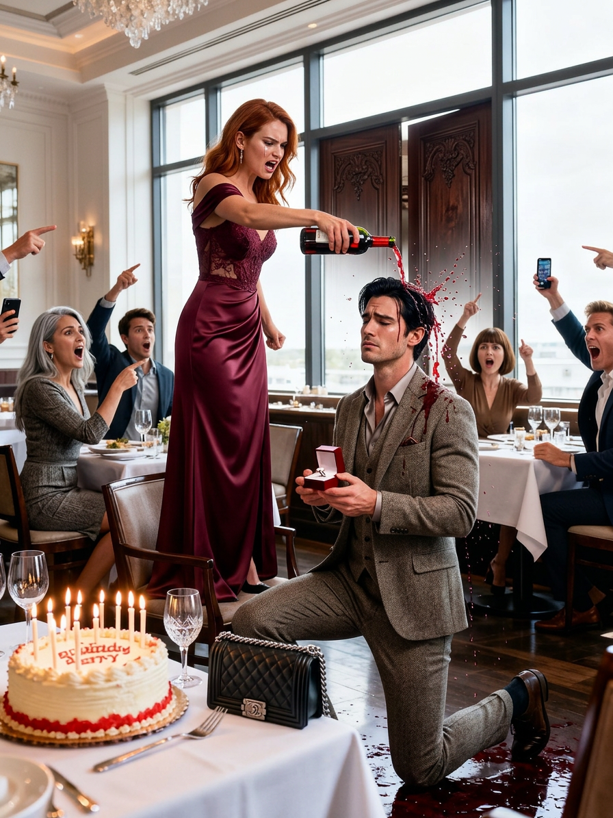 Mijn vriend deed mijn gehoorapparaat af om me ten huwelijk te vragen. Ze wisten niet dat mijn oren vorige week genezen waren…