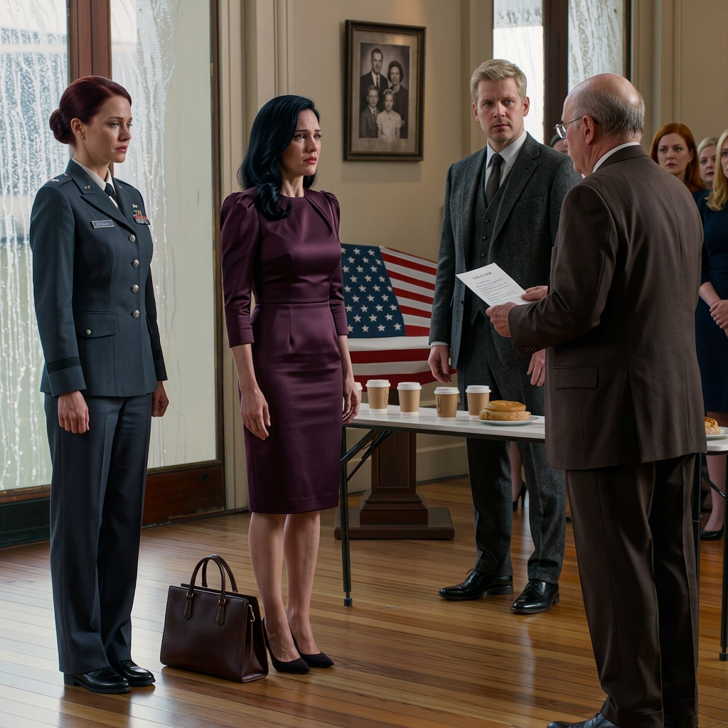 Ik kreeg één vliegticket – toen veranderden 6 woorden alles is een van de meest aangrijpende verhalen over wraak binnen een familie die je ooit zult zien. Op de begrafenis van een machtige man ging mijn zus er vandoor met miljoenen, het bedrijf en een droomleven, terwijl ik…