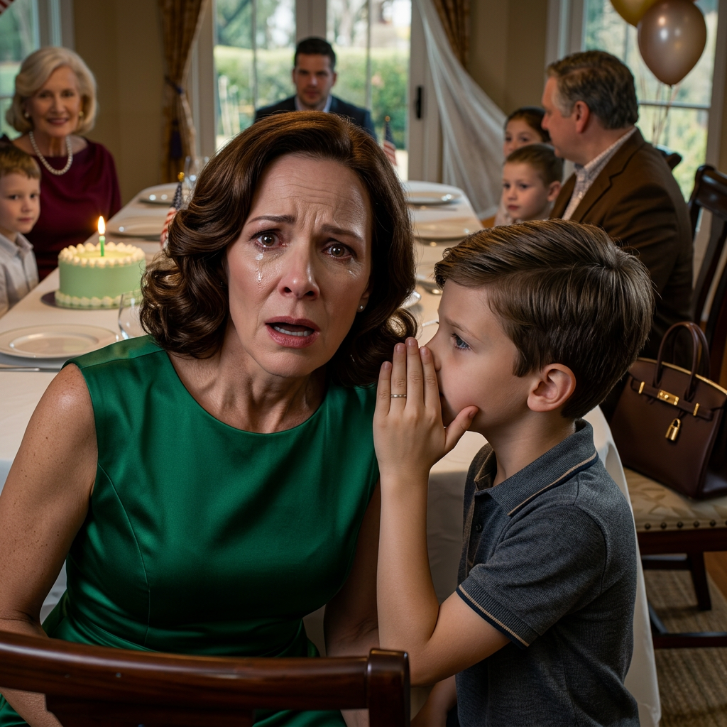 Mijn zus en haar man gaven het feest ter ere van de 85e verjaardag van mijn moeder. Ik dacht dat het gewoon een normaal verjaardagsfeest was. Maar toen we op het punt stonden te vertrekken, boog mijn zoon zich naar me toe en fluisterde: “Pak je tas. We moeten nu weg.” Ik dacht dat hij overdreef, totdat hij de autodeuren op slot deed en zachtjes zei: “Er is iets mis.” Tien minuten later…