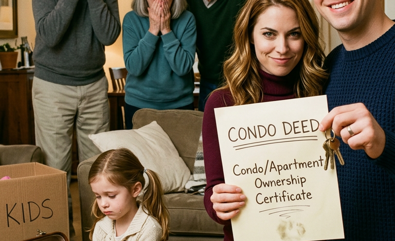 Een momentje… – Mijn schoonfamilie zei tegen mijn 12-jarige dochter: ‘Je woont hier