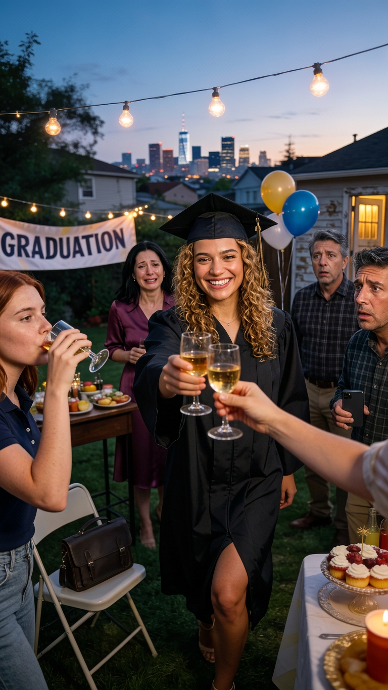 Een momentje… – “Ik zag hoe mijn moeder iets in mijn drankje gooide