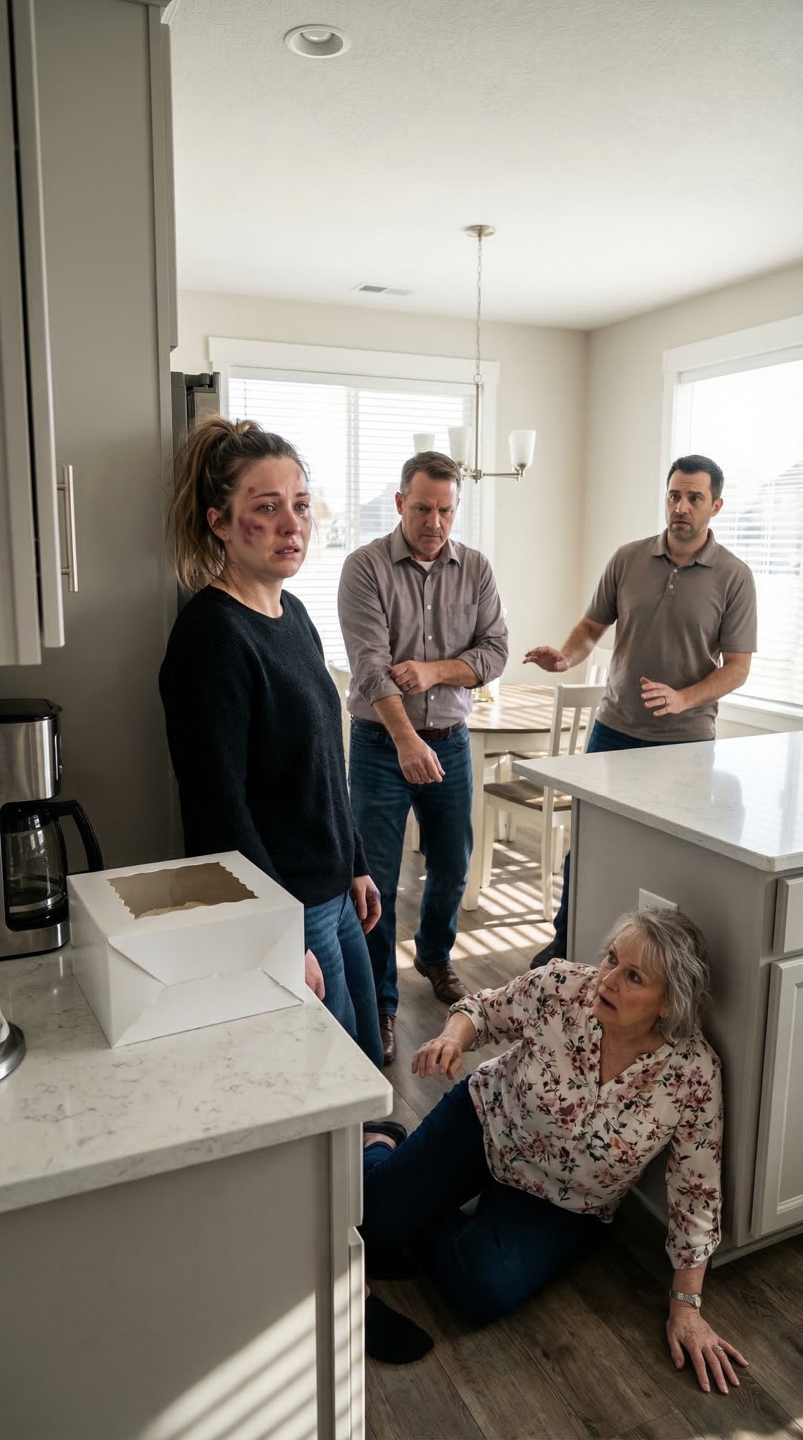 Een momentje… – Op mijn verjaardag kwam mijn vader binnen, keek naar mijn