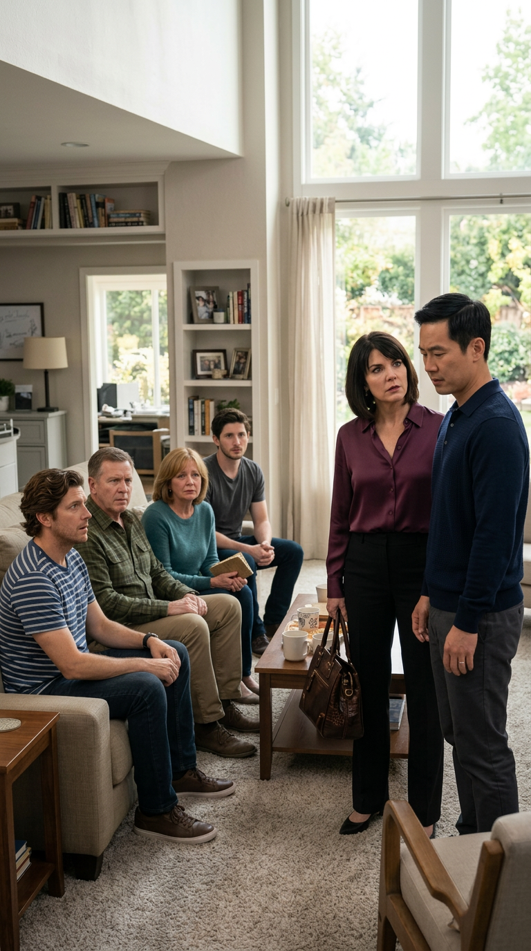 Een momentje… – Ik opende de deur na een zware werkdag en zag