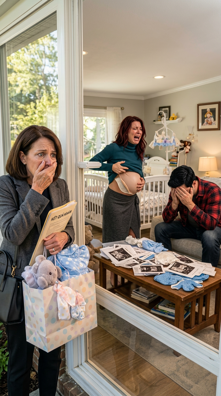 Een momentje… – Ik kwam glimlachend terug van de notaris, met cadeautjes mee