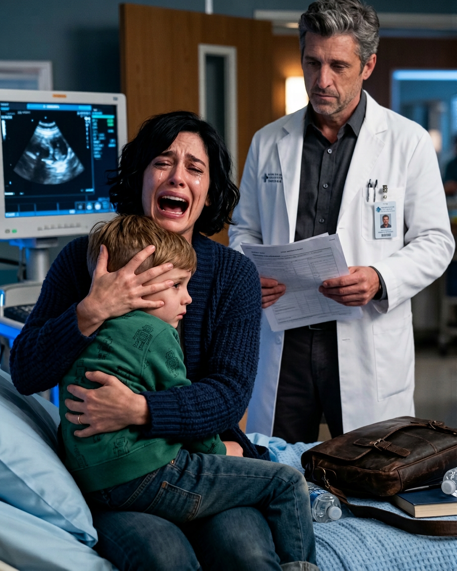 Mijn man zei dat onze dochter deed alsof ze ziek was, dus bracht ik haar stiekem naar het ziekenhuis… en wat de artsen ontdekten, liet me sprakeloos achter