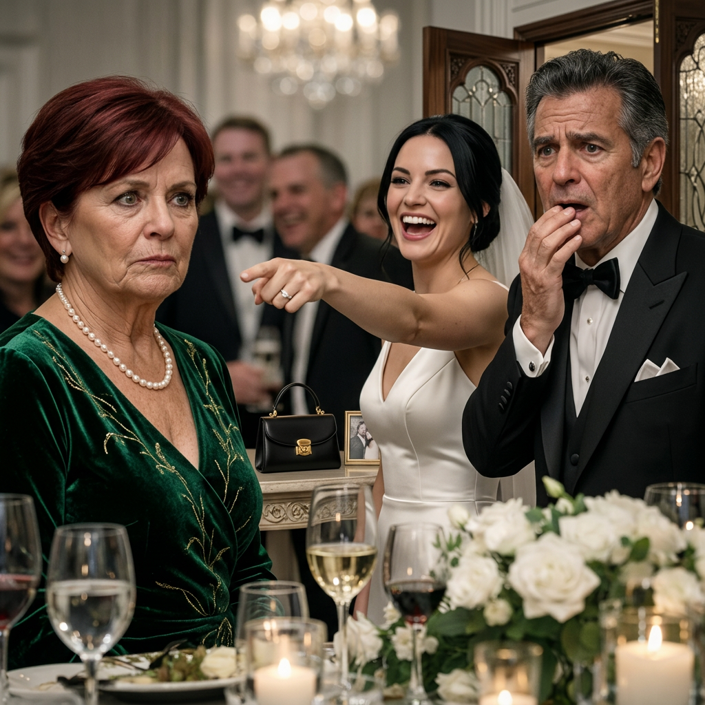 Ik heb de bruiloft van mijn zoon in Boston tot de laatste kaars betaald, en zijn nieuwe vrouw wees naar mij en grapte tegen haar rijke familieleden: “Dit is de aanhankelijke schoonmoeder waar we mee opgescheept zitten,” waarna iedereen lachte… totdat het gezicht van haar vader bleek wegtrok en hij fluisterde: “Dit kan niet waar zijn… jij bent—”