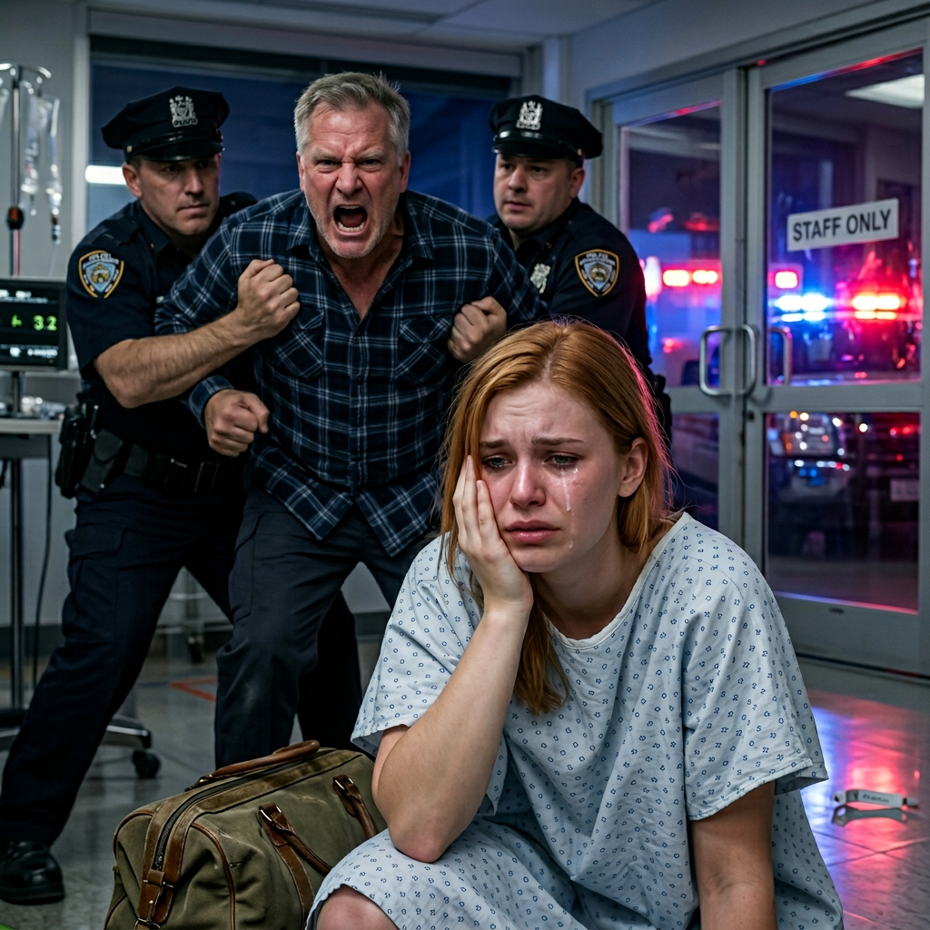 “BETALEN OF VERTREK UIT MIJN HUIS!” SCHREEUWDE MIJN VADER TERWIJL IK NOG STEEDS BLOEDDE VAN DE OPERATIE, EN OP HET MOMENT DAT DE POLITIE MIJN ZIEKENKAMER BINNENKWAM, BEGON ALLES WAT HIJ TIENTALLEN JAREN VERBORGEN HAD GEHOUDEN IN TE STILLEN