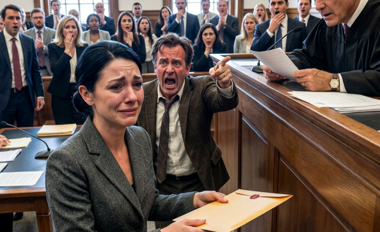 Een momentje… – Tijdens onze scheiding lachte mijn man: ‘Ik neem de helft van jouw miljoenen af, inclusief de nalatenschap van je grootmoeder.’…