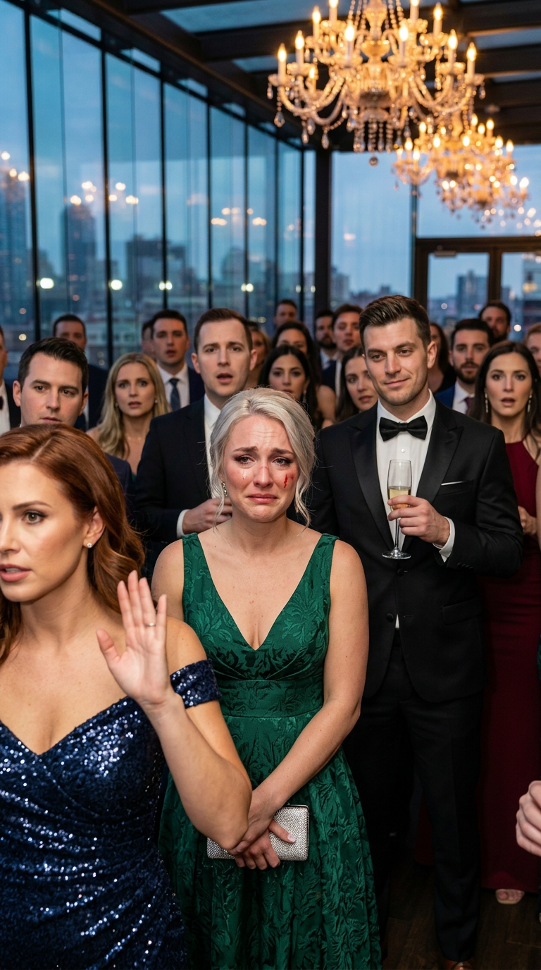 Een momentje… – Op het promotiefeestje van mijn man klonken de kristallen glazen en vulde het applaus de kamer. Toen stapte zijn minnares…