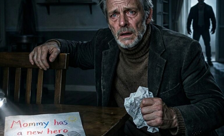 Na vele nachten met zijn minnares kwam hij thuis — een briefje getekend met kleurpotloden zei: “Mama heeft een nieuwe held”