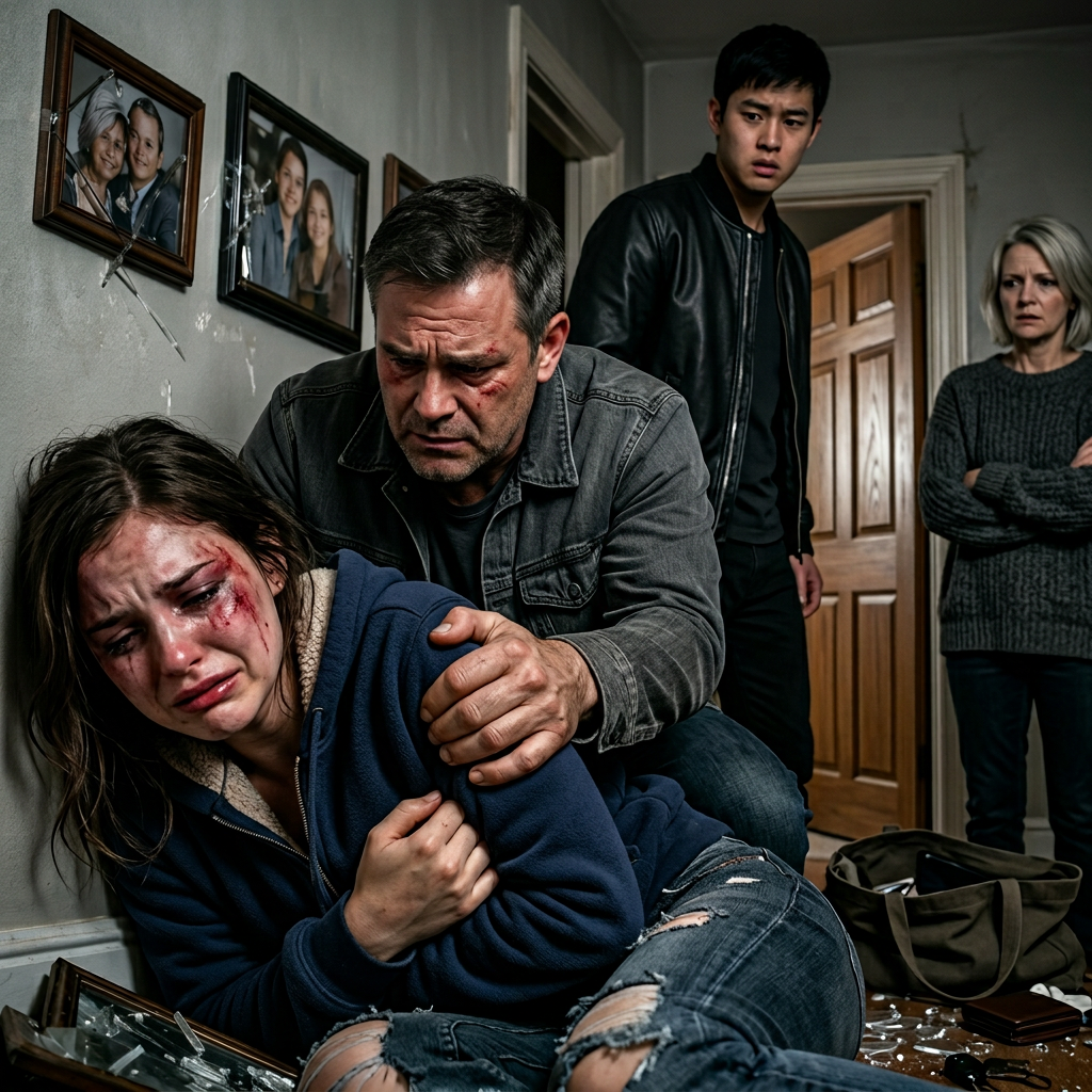 Mijn broer sloeg me tegen de muur. “Ik bloedde en kronkelde op de grond” — Mijn ouders hebben net…