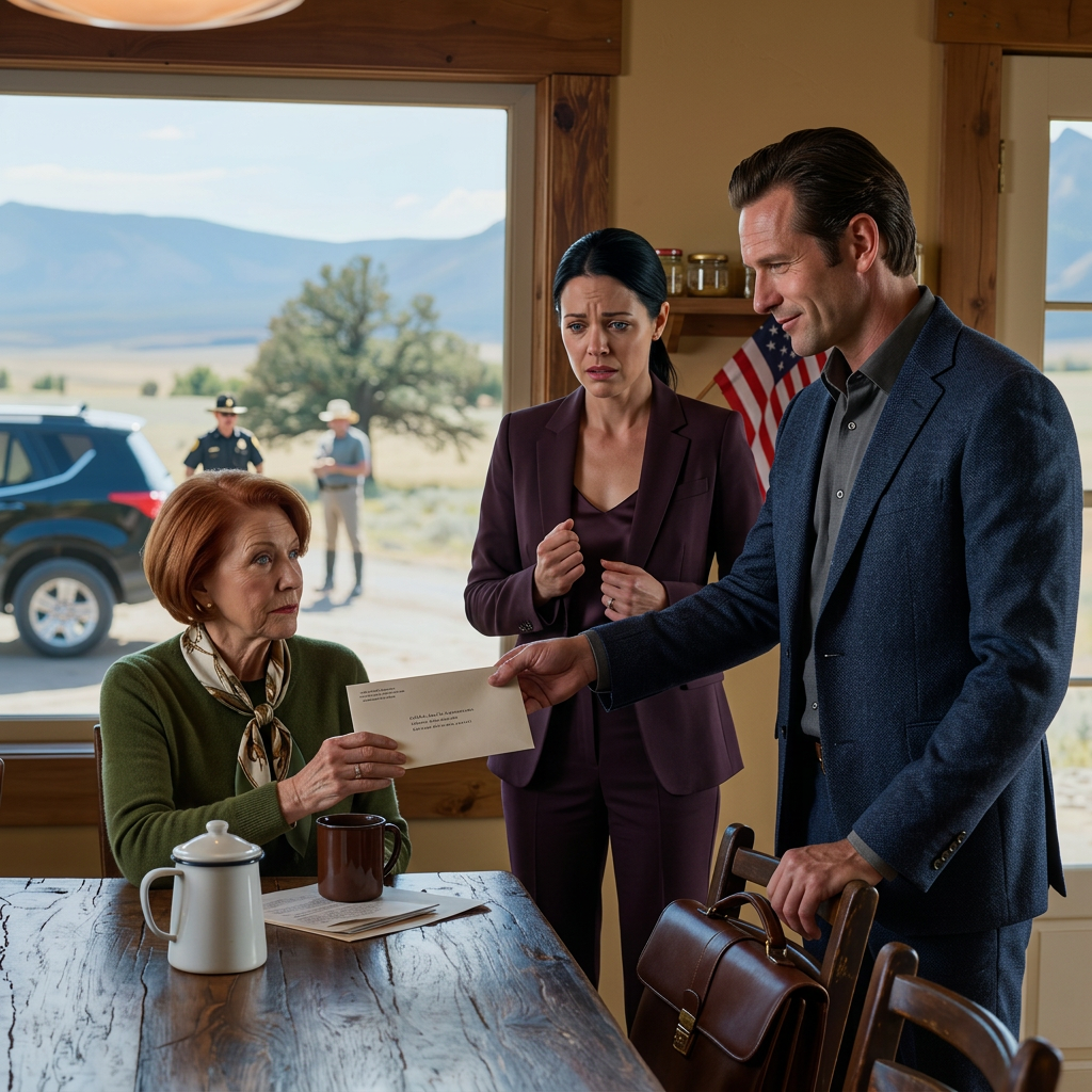 Mijn dochter verkocht mijn ranch van $3 miljoen en gaf me vervolgens een cheque van $16.000 om van te leven