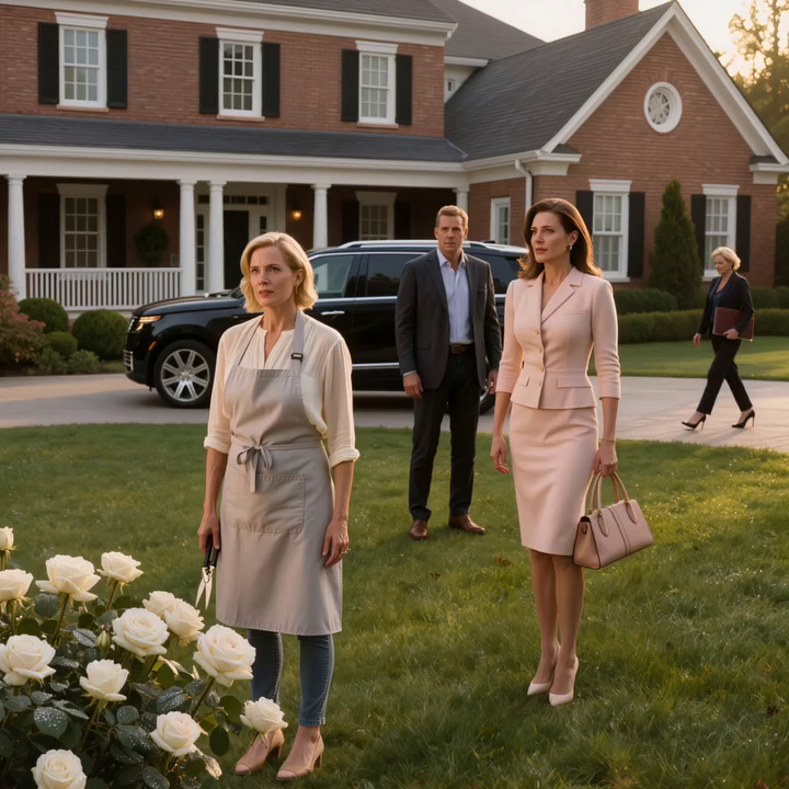 Tijdens een zakelijke bijeenkomst kwam de nieuwe vrouw van mijn ex-man binnenlopen en eiste een deel van mijn bedrijf ter waarde van 500 miljoen dollar. Ik zei tegen haar: “Je krijgt geen cent.” De volgende ochtend belde ze op om te pochen over wat ze met mijn kantoor hadden gedaan, maar toen ik aankwam, was ik degene die lachte.