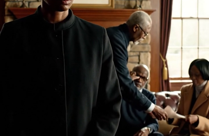 Ik kwam thuis van de begrafenis van mijn schoonmoeder en rook nog steeds naar natte aarde, en mijn man liet me mijn tas niet eens neerzetten.