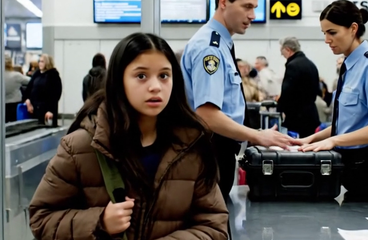 Ze hielden het stille meisje alleen tegen omdat haar rugzak er te oud uitzag voor Reagan Airport, maar toen een TSA-beambte een verborgen leren etui opende en fluisterde: “Dat staat in geen enkel systeem”, veranderde de sfeer. Ze huilde niet, maakte geen ruzie, en toen de Homeland Security vroeg waar de medaille vandaan kwam, noemde ze een naam die zelfs een getrainde agent deed verbleken: “Mijn grootvader zei dat ik hem naar Catherine Menddees moest brengen.”