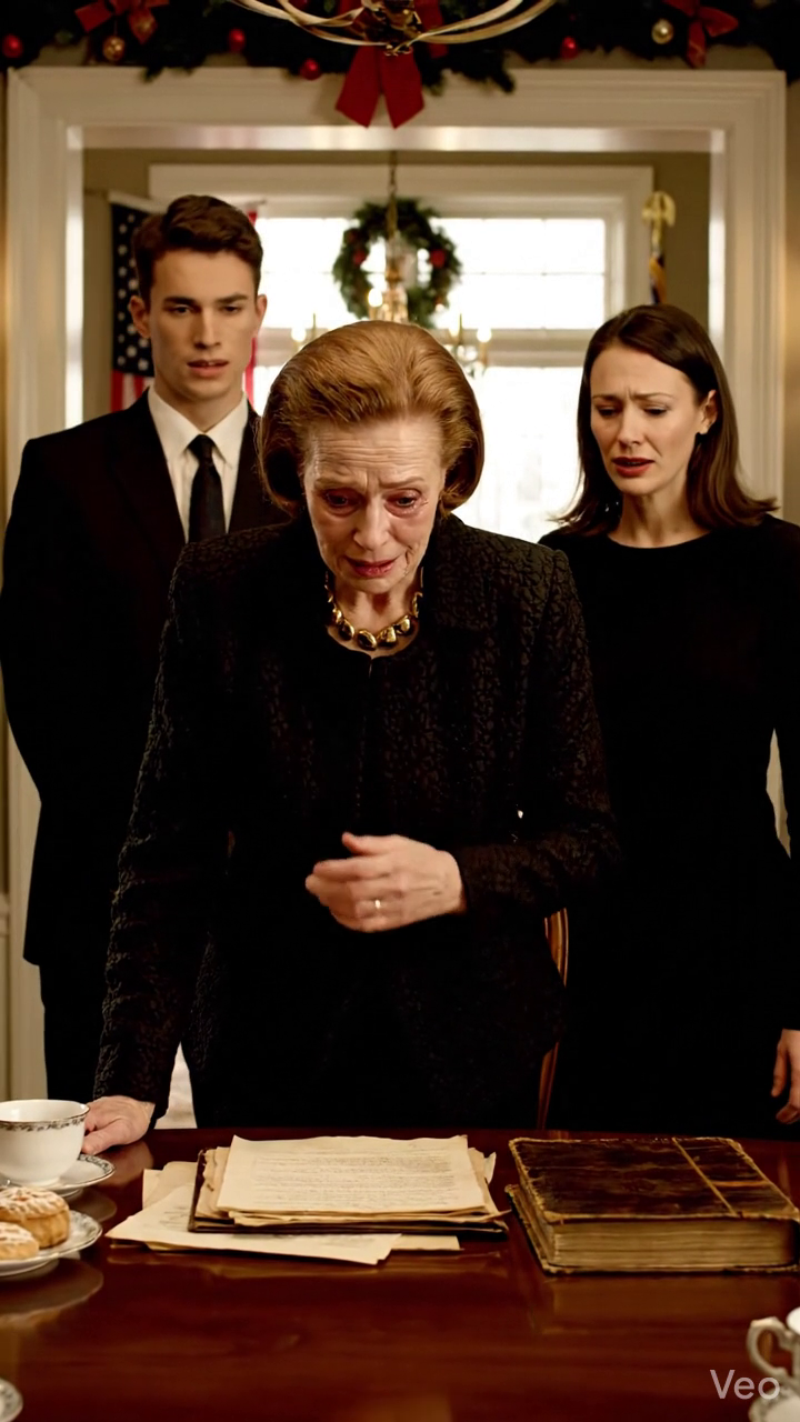 Mijn zoon keek me aan en zei: “Ik denk niet dat je dit jaar met Thanksgiving moet komen.” Ik zei niets. De volgende ochtend, toen mijn zwager de documenten op tafel zag liggen, verstijfde hij. De hele kamer werd stil toen iedereen zich begon te realiseren dat ze de verkeerde persoon hadden weggestuurd.