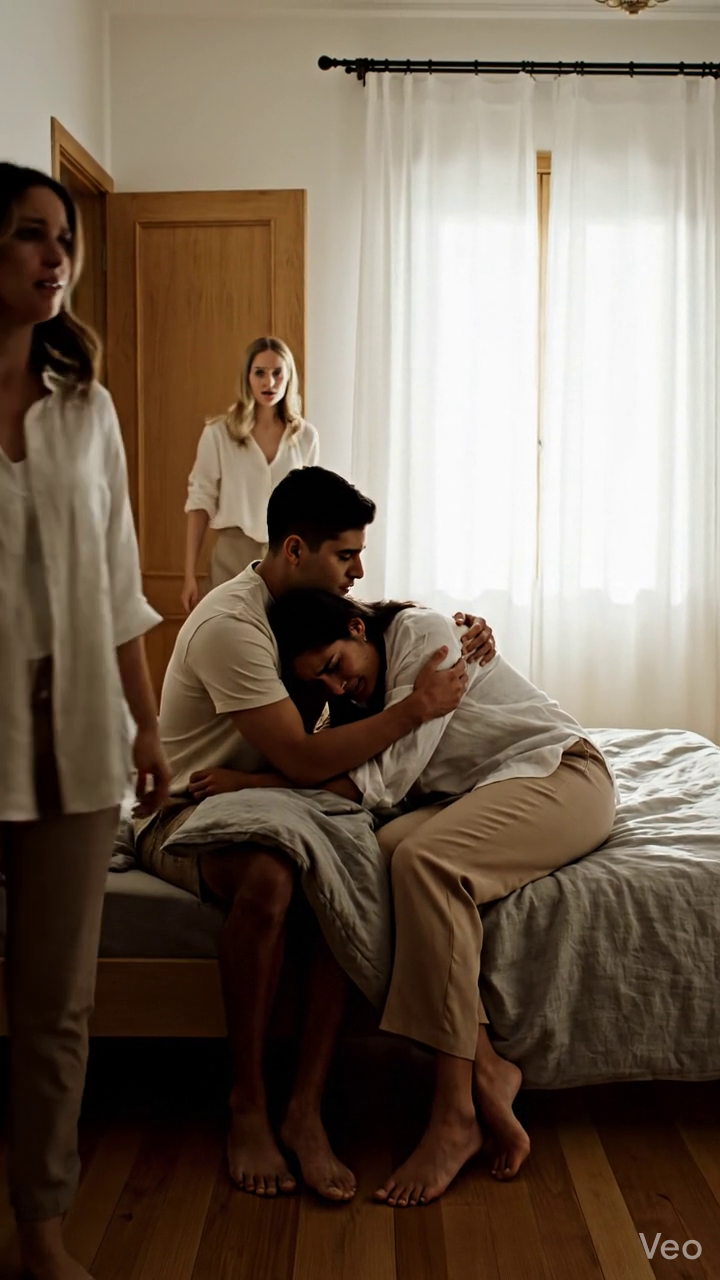 “Ik betrapte mijn man in bed met een andere vrouw, en ik schreeuwde niet… Ik heb hem stilletjes kapotgemaakt met één telefoontje.”