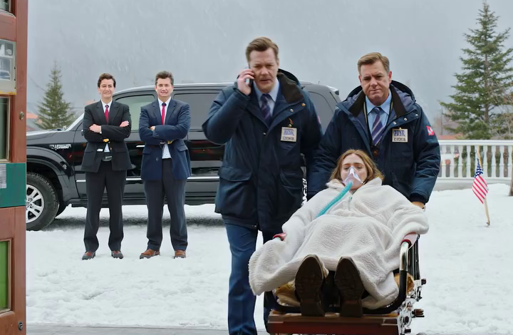 De familie van mijn schoonzoon liet mijn dochter achter op een bergweg midden in een sneeuwstorm, en ze lachten me uit toen ik hen smeekte terug te gaan.