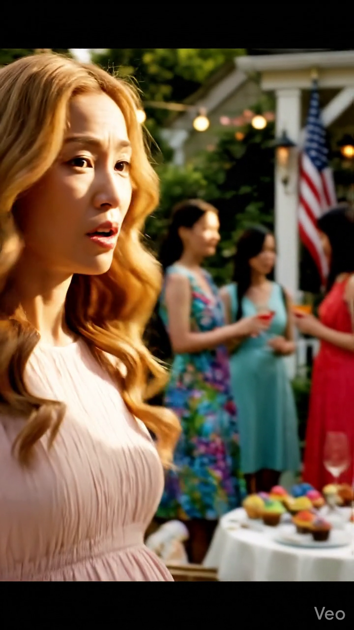 Mijn zus stond midden op mijn babyshower en zei: “Hopelijk overleeft deze baby het.” De hele achtertuin werd stil en ik beet op mijn lippen om niet te huilen. Toen kwam mijn man binnen, trok haar apart en zei: “Hopelijk overleef je wat er komen gaat.” Ze gilde en rende meteen naar buiten.