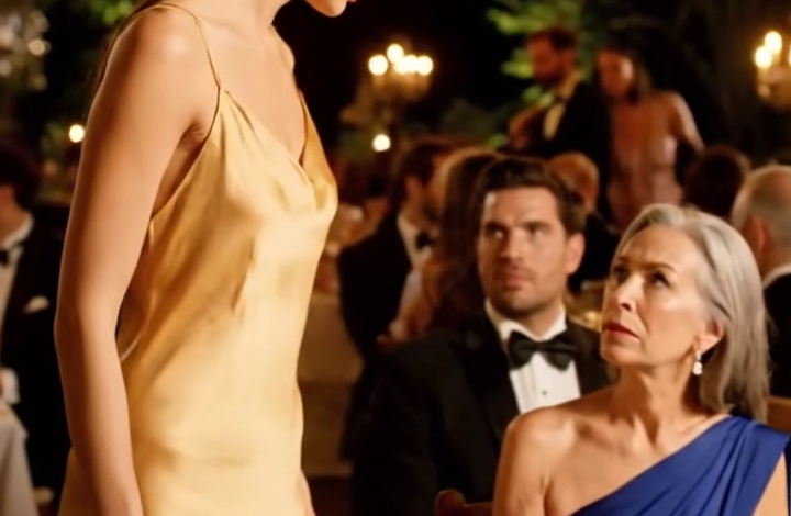 Een momentje… – Tijdens het 70e verjaardagsdiner van mijn schoonmoeder in The French