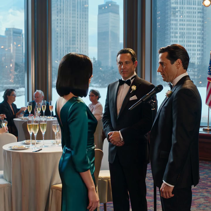 De zakenpartner van mijn man had met hem gewed dat ik een zenuwinzinking zou krijgen als ze mijn ‘ontslag’ zouden aankondigen tijdens het nieuwjaarsgala van het bedrijf – alsof mijn carrière het entertainment van de avond was.