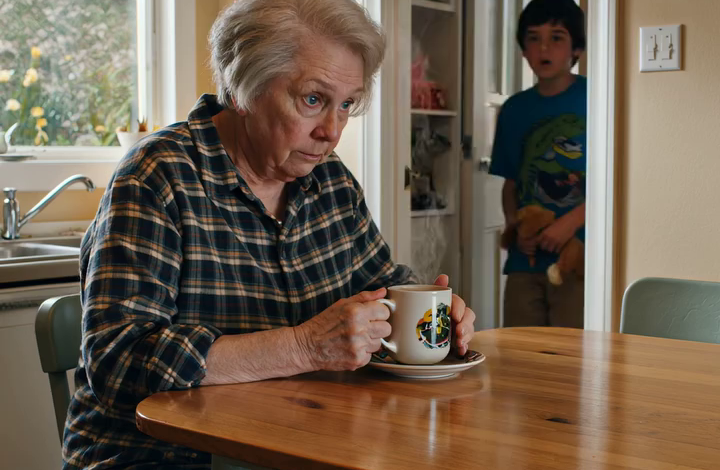 When my “mute” grandson finally opened his mouth, his first whisper at my kitchen table turned a normal babysitting week in our quiet American neighborhood into the most terrifying seven days of my life