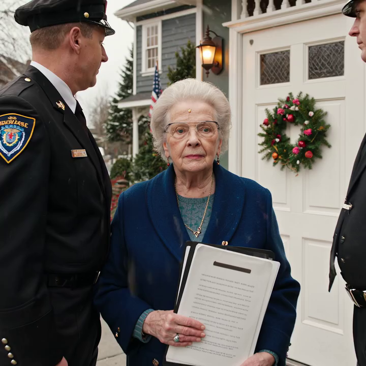 At 5 A.M., My Son Sent Me: “Mom, I Know You Paid 300 Thousand For This House… But My Mother-In-Law Doesn’t Want You At Christmas Dinner.” I Replied, “Fine.” That Night, I Was Done Being Used-And Then I Made My Final Move. I Appeared In The House At Christmas Dinner, WITH THE COPS…