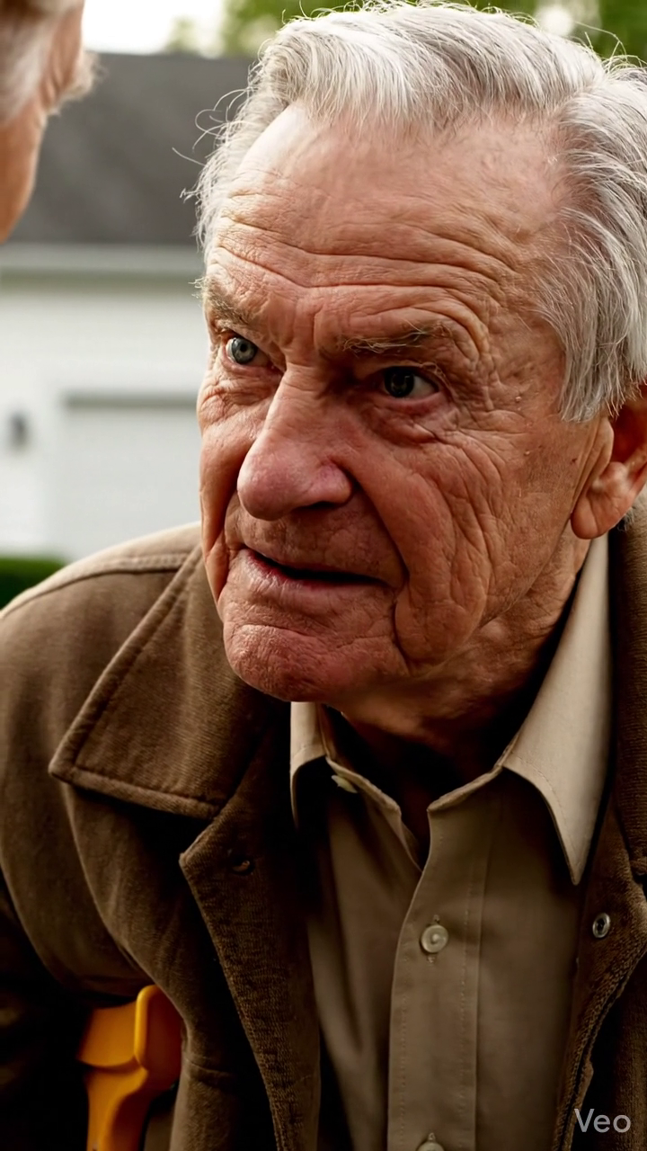 Nog steeds op krukken na een knieoperatie, kwam ik thuis in het huis dat ik al meer dan 40 jaar in Ohio had bewoond. Ik trof er vervangen sloten aan, de familiefoto’s waren verdwenen en mijn schoonzoon stond voor de deur en zei koud: “Vanaf nu is dit óns huis.” Ik schreeuwde niet. Ik keek hem recht in de ogen en gaf één antwoord waardoor die glimlach als sneeuw voor de zon verdween.