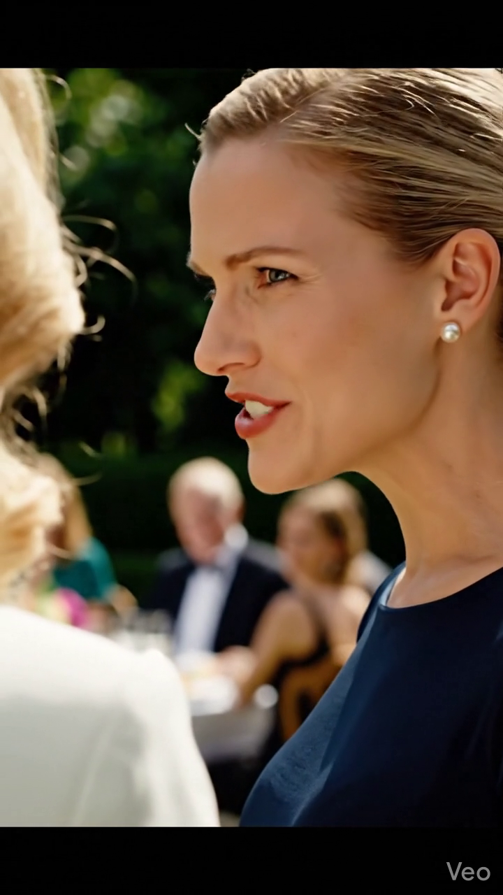 Op het feest waar werd aangekondigd dat beide huizen naar Vanessa zouden gaan, sneerde mijn schoonmoeder naar me: “Martha, je bent gewoon een hulpje op hoge hakken.” Ik sprak me niet tegen. Ik bleef stil en bewaarde een geheim in de bibliotheek. Toen de advocaat onder luid applaus arriveerde, keek ik haar aan en zei precies één zin.