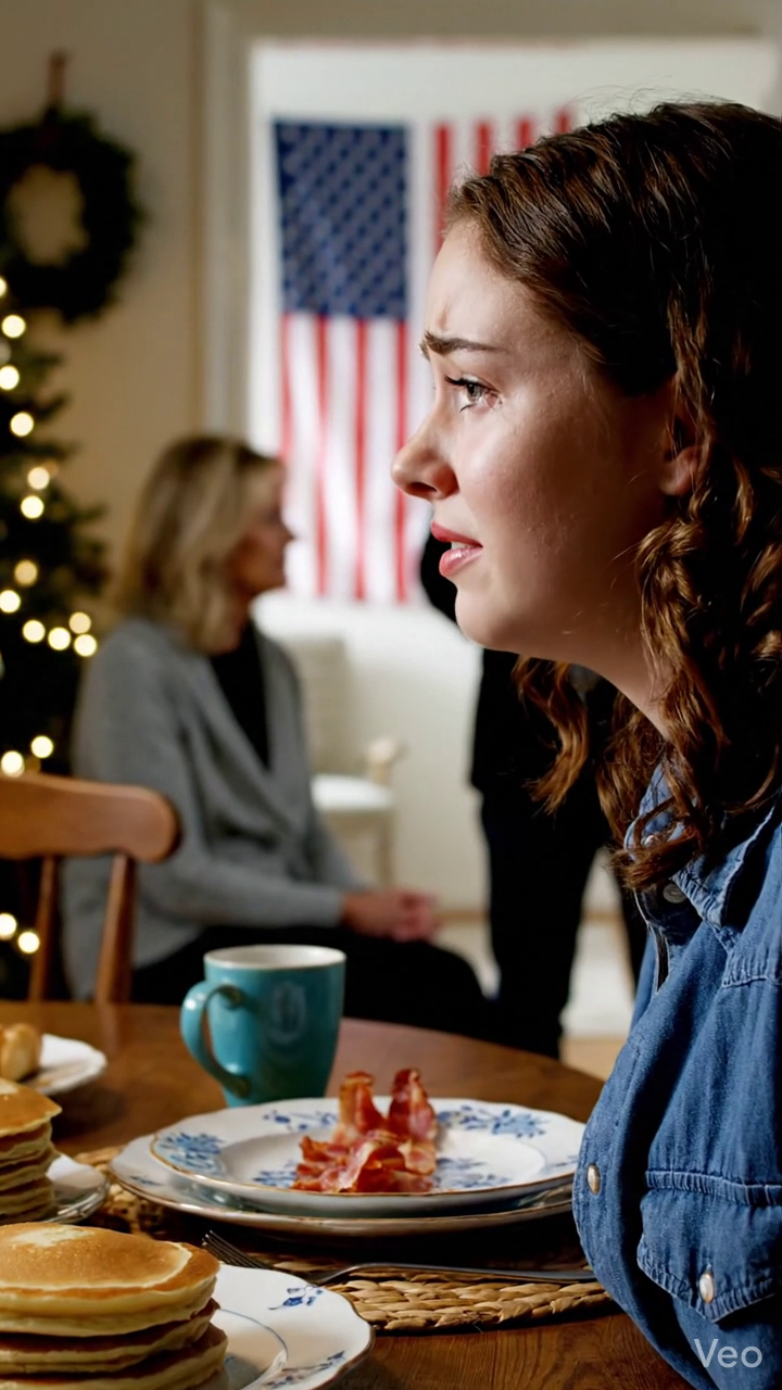 Op kerstochtend zei mijn vader: “Je moet nu even een stapje terug doen.” Mijn moeder voegde eraan toe: “Vergelijk jezelf alsjeblieft niet met je zus.” Ik glimlachte: “Dan kun je je eigen rekeningen betalen.” De volgende dag vroeg hij om een formele evaluatie – en de beoordelaar zei vier woorden.