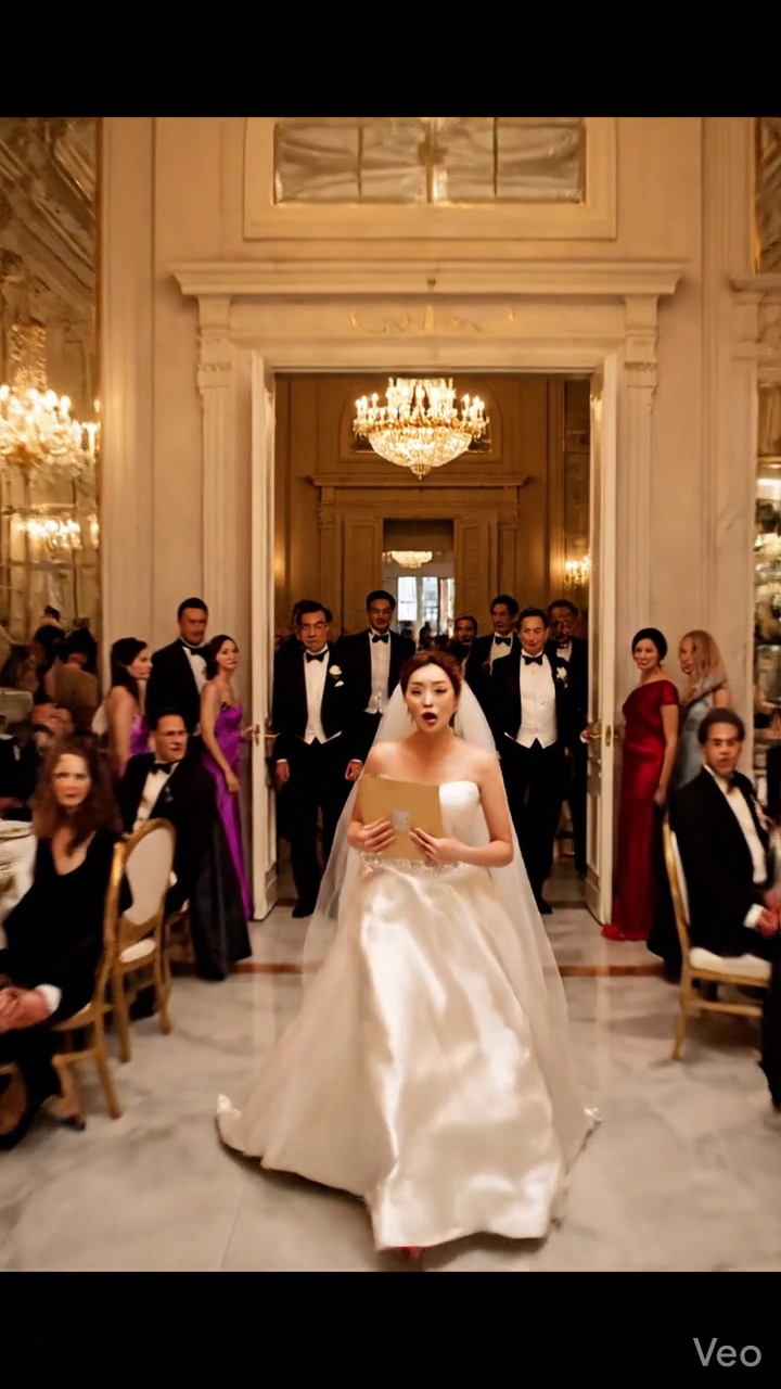 Mijn vader maakte me belachelijk op de bruiloft van mijn zus, waarna de bruid de microfoon greep en me een saluut bracht