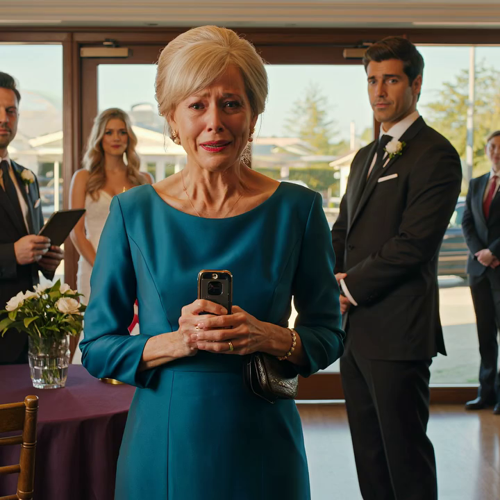 My son and daughter-in-law crossed my name off their wedding guest list. That day, I still dressed properly, walked up to the reception desk, and gave my name. The staff member flipped through the list in confusion, then looked up and said, “Your name isn’t here.” I went to find my son; he just rolled his eyes coldly and said, “Did you really think you would be invited, Mom?” I gave a slight smile and replied, “I understand.” I turned and walked away, but in the middle of the ceremony, his phone suddenly started ringing nonstop, and everyone in the hall turned to look at him.