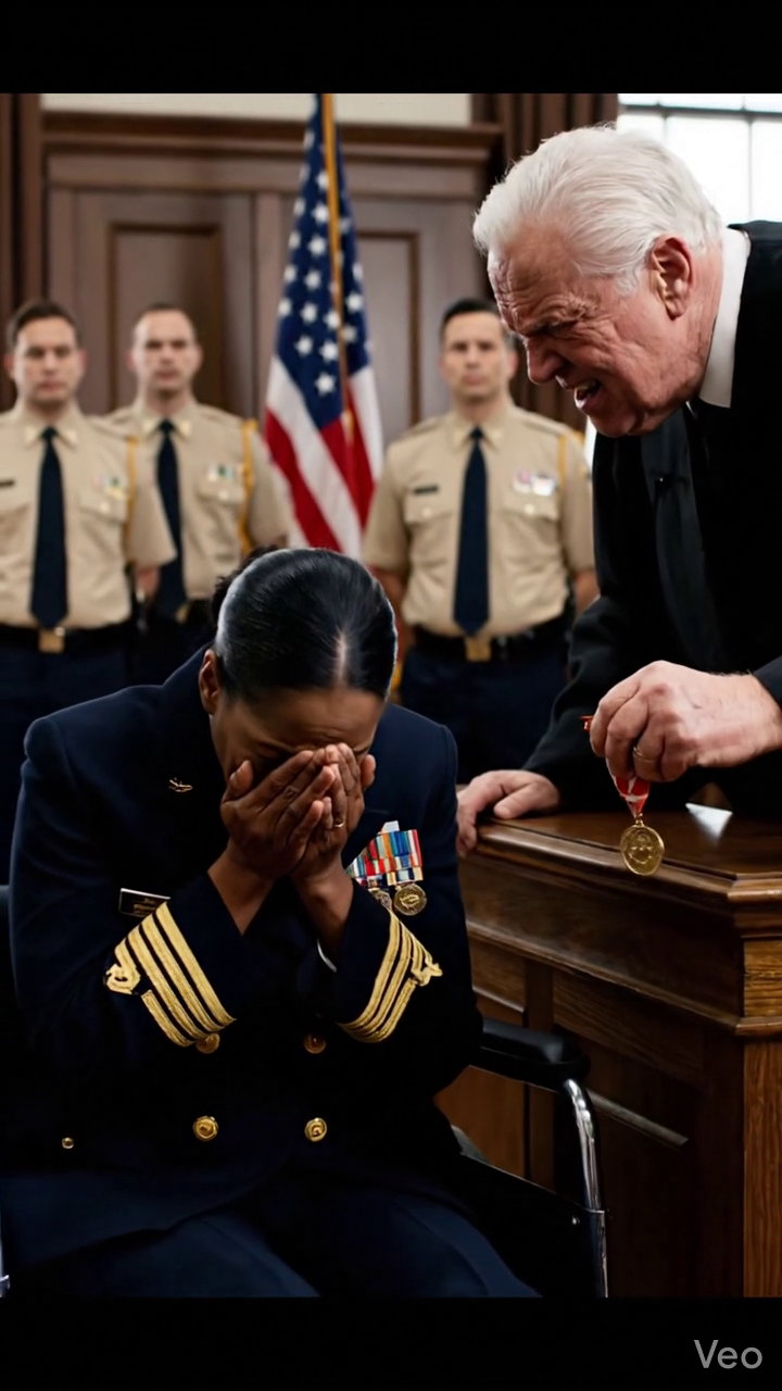 Een momentje… – “‘Doe het af! ‘ Een rechter beval een gewonde Black