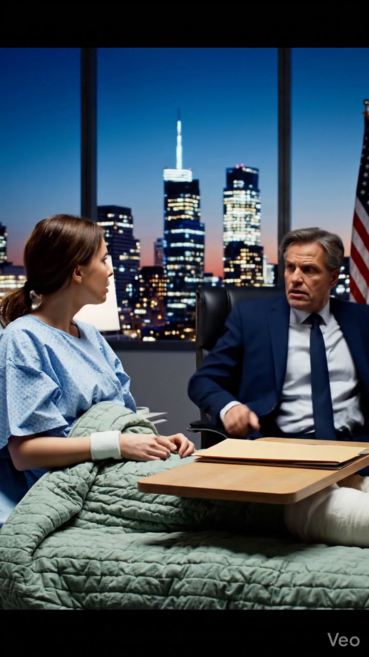 Na mijn auto-ongeluk weigerden mijn ouders mijn acht weken oude baby op te vangen omdat mijn zus “op vakantie was”. Dus vanuit mijn ziekenhuisbed heb ik $5.500 per maand afgeschreven – toen kwam opa binnen en zei DRIE PRIVÉDETAILS