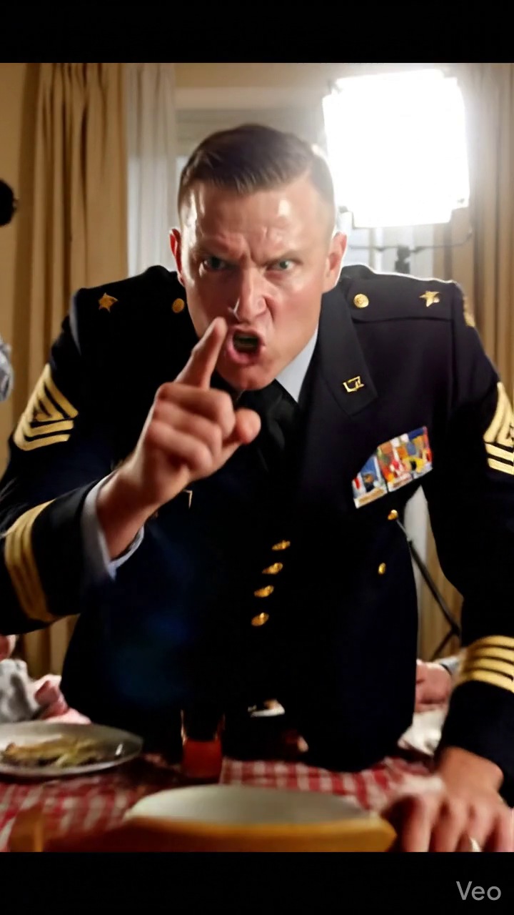 Mijn zus gaf mijn zes maanden oude zoontje een klap tijdens het kerstdiner, terwijl mijn hele familie toekeek. Mijn man stond op in uniform en zei: “Zet de camera uit!” Drie dagen later, nadat mijn moeder me dramatisch had genoemd en mijn zus een nepverhaal over “familieherstel” had geplaatst, lichtte een berichtje van mijn tante mijn telefoon op: “Dit is niet de eerste keer,” en toen begreep ik eindelijk waarom.