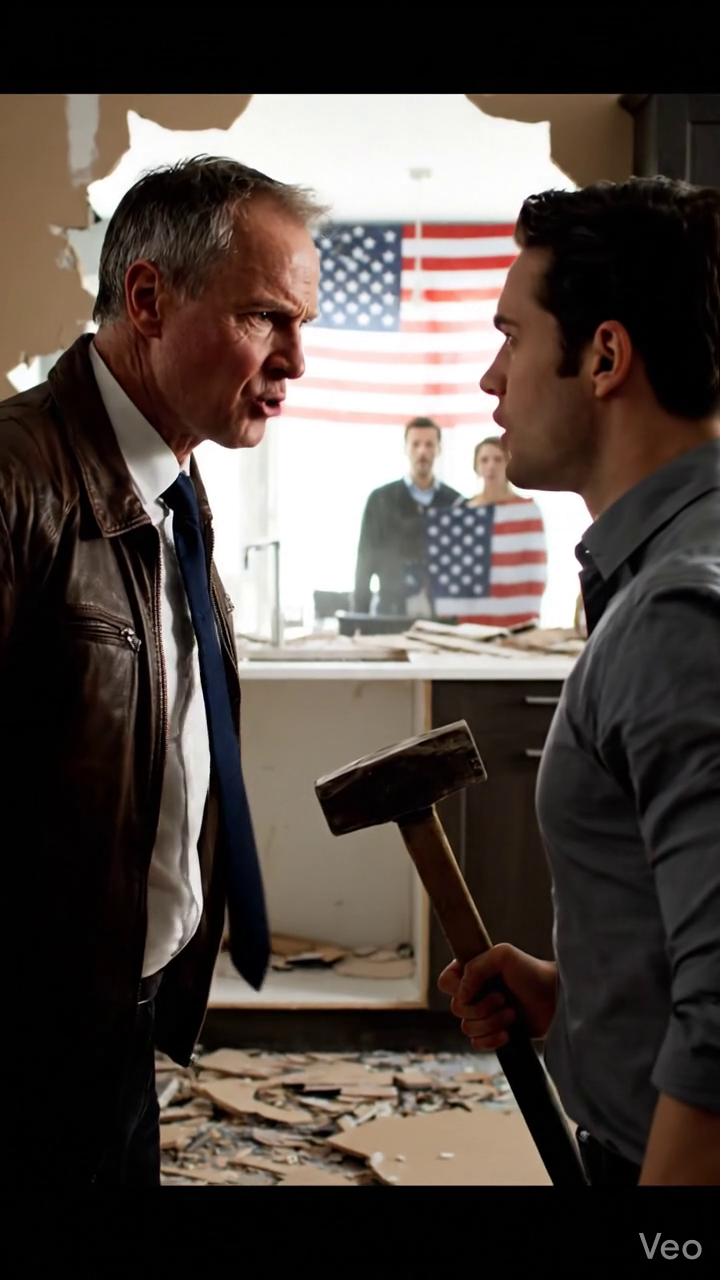 Ik kwam vroeg thuis omdat mijn afspraak was afgezegd, deed de deur open en zag mijn stiefvader mijn op maat gemaakte keuken van $90.000 met een moker aan gort slaan, terwijl de ploeg van mijn zus de keukenkastjes eruit sloopte alsof het huis al van hen was. Op het moment dat ik mijn eigen woonkamer binnenstormde om het te stoppen, begon alles een kant op te gaan die niemand meer kon beheersen…