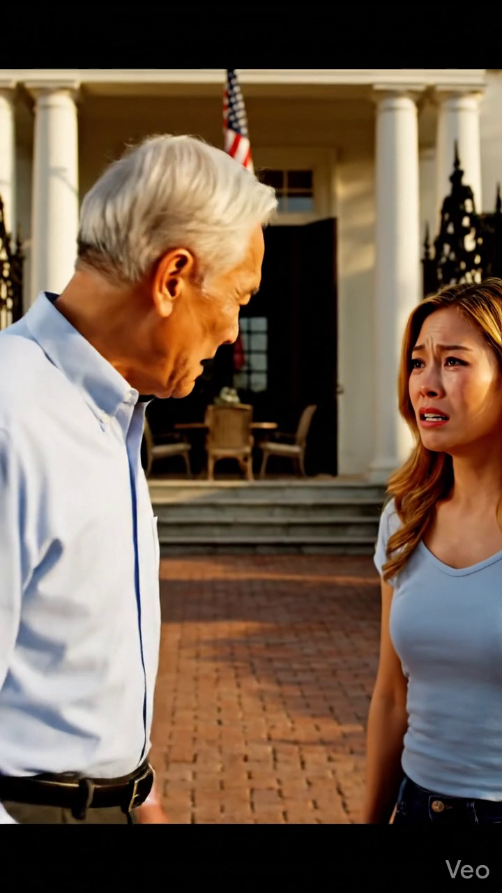 Mijn zoon brulde: “Wegwezen! Mijn vrouw wil je niet in de buurt van de kinderen hebben. Pak je spullen en vertrek voor morgenochtend!” Mijn schoondochter stond pal naast hem met een grijns op haar gezicht. Ik zei geen woord. De volgende ochtend liep ik naar buiten met mijn koffer – en nam ik het enige mee dat hen een week later wanhopig naar me zou laten zoeken…