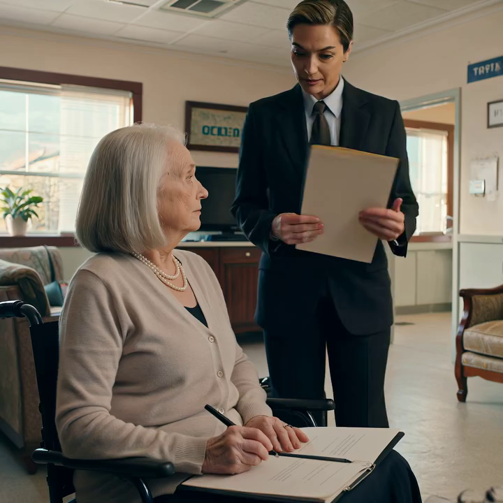 Mijn zoon heeft me naar een budgetverpleeghuis verhuisd – hij wist niet wat ik zojuist had geërfd