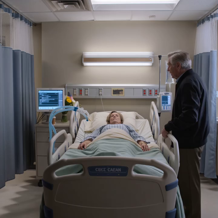 Ik stond op de intensive care en luisterde naar de beademingsapparatuur van mijn vrouw, toen de dokter me zachtjes vertelde dat ze een aanbetaling van $15.000 nodig hadden. Ik haalde mijn creditcard over de betaalautomaat, maar die werd geweigerd. Omdat ik nergens anders terechtkon, belde ik mijn dochter en vroeg om hulp. Ze aarzelde nauwelijks voordat ze zei: “Ik heb het druk, pap. Maak er geen drama van.” Dus ik zei: “Oké,” en hing op. De volgende ochtend werd ik wakker met 42 gemiste oproepen van haar.