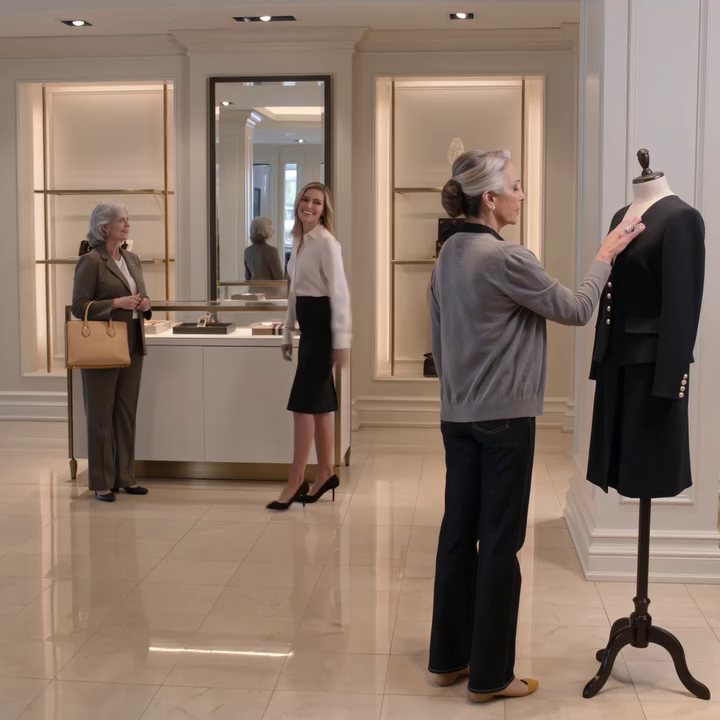 Nadat mijn schoondochter mijn ‘goedkope’ zwarte rouwjurk voor de ogen van de helft van de St. Matthew’s kerk had bespot en me voor ordinair had uitgemaakt, hield ik mijn ogen op de kist van mijn man gericht en liet haar uitpraten. Ze had geen idee dat de jurk 80.000 dollar had gekost, geen idee waarom ik nog steeds in een tien jaar oude Toyota door het verkeer van Charlotte reed, en geen idee dat het eerste privételefoontje dat ik de volgende ochtend pleegde, rechtstreeks zou leiden tot de promotie waar ze al over aan het opscheppen was.