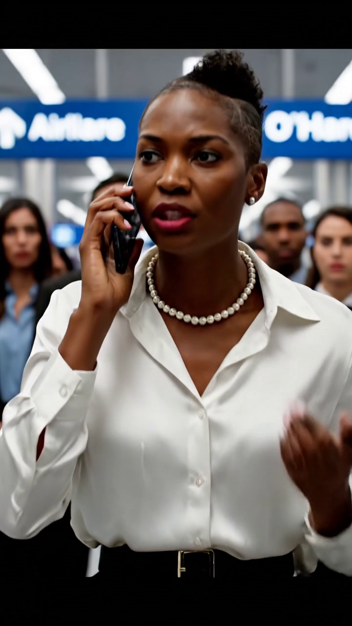 Een momentje… – “Luchtvaartpersoneel schoor het haar van een zwarte CEO als een”